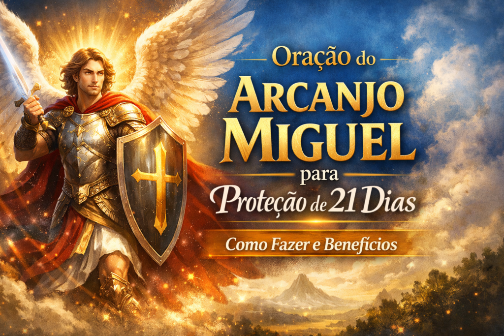 Oração do Arcanjo Miguel para Proteção de 21 Dias