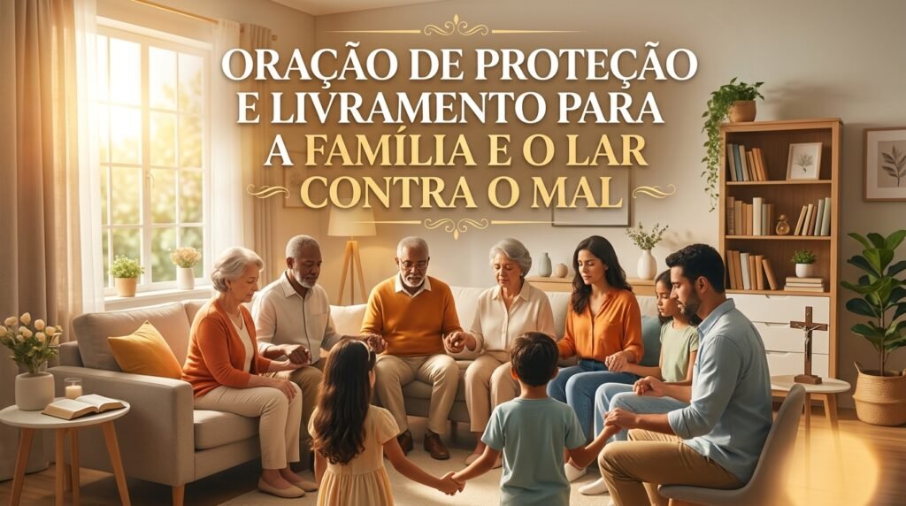 Oração de Proteção e Livramento para a Família e o Lar contra o Mal